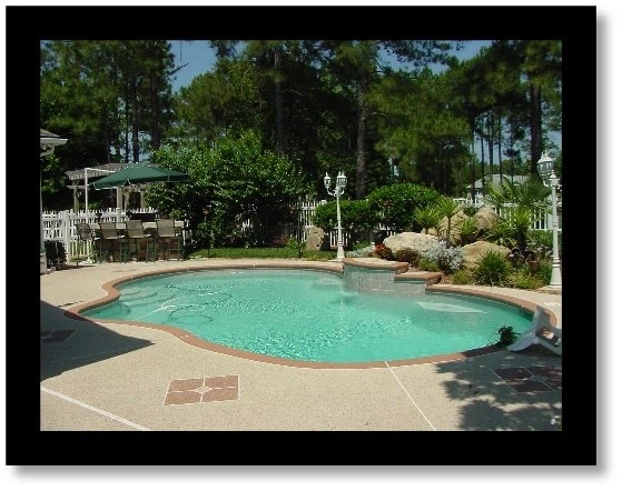 backyard pool