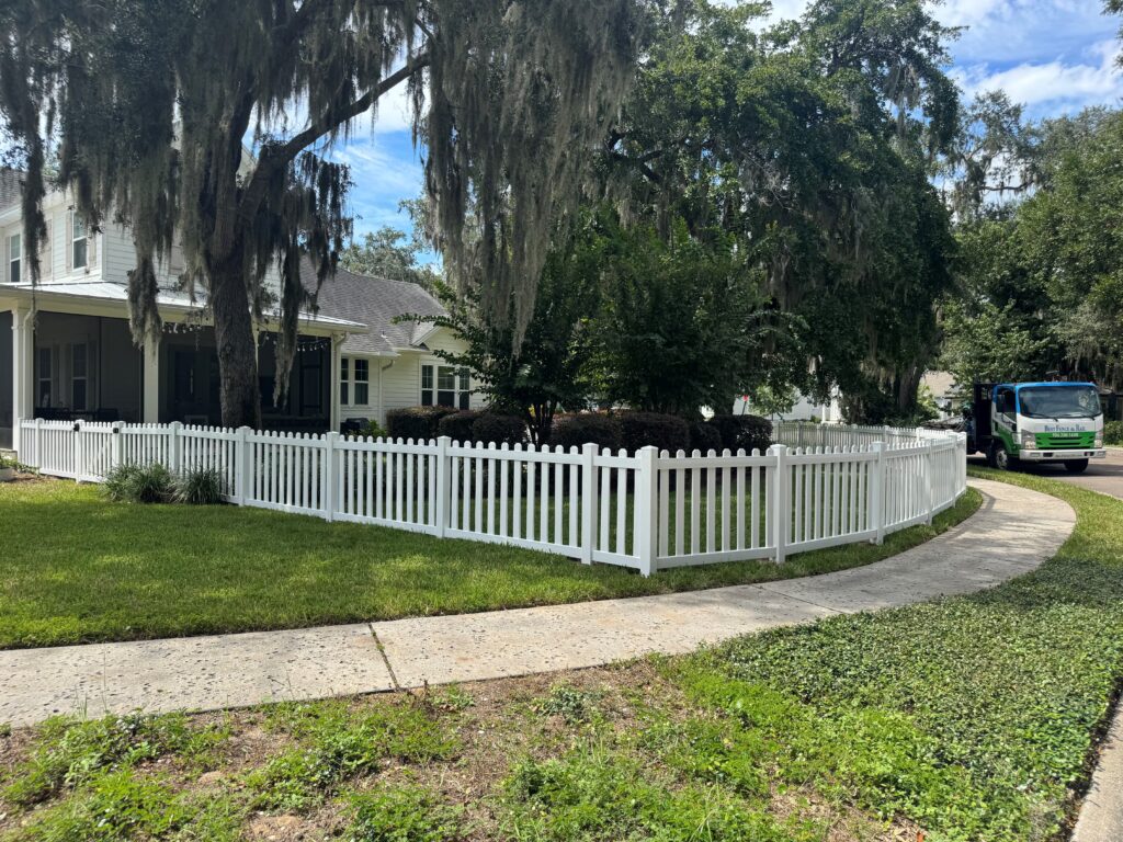 Backyard custom fence shows as top fence trend in 2026